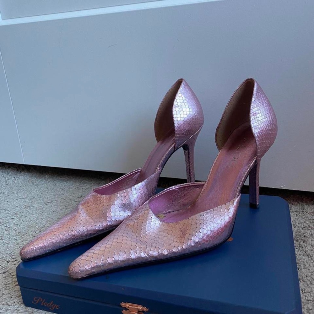 Elegant Pink Stiletto Heels